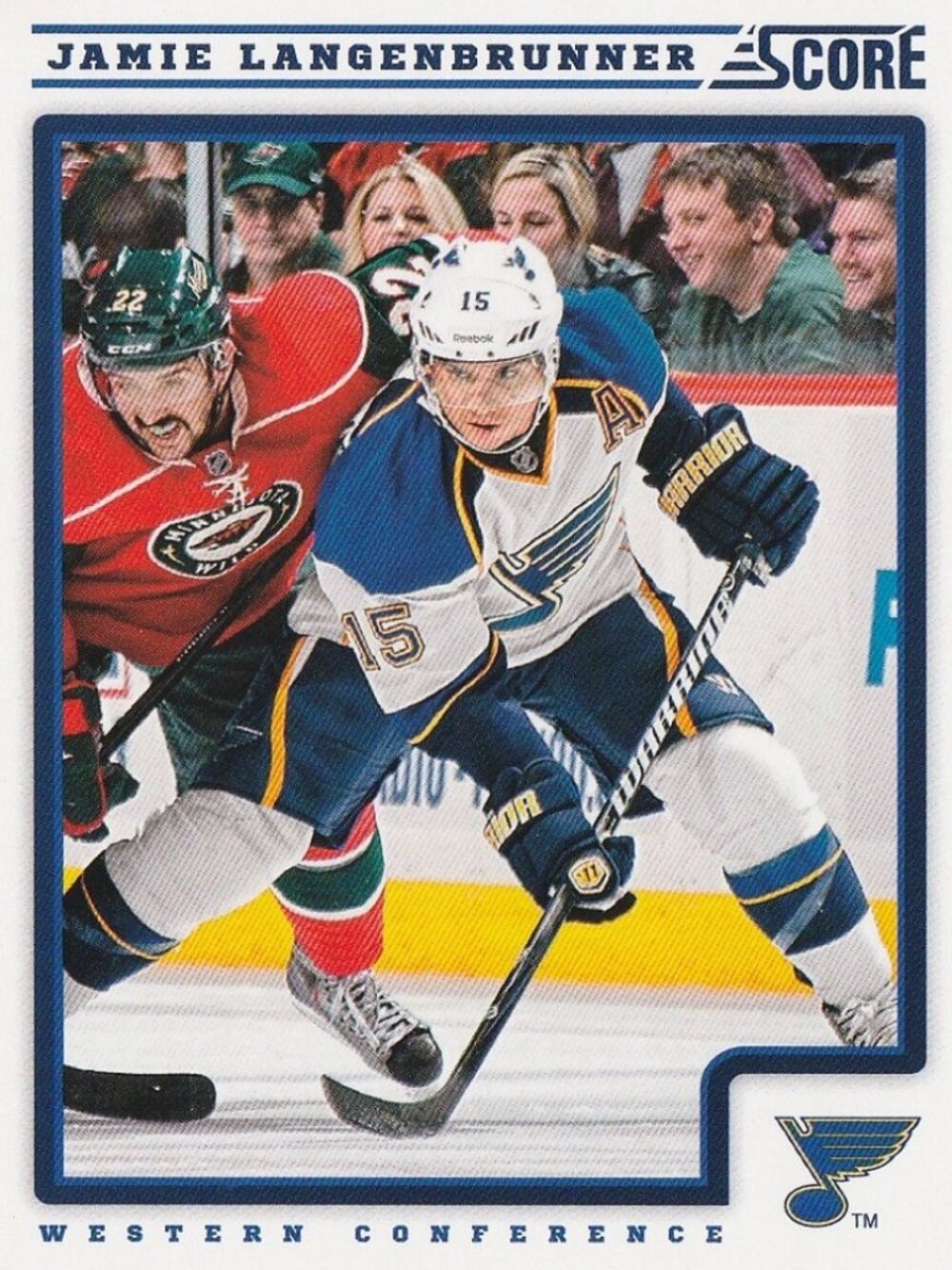 Jamie Langenbrunner - 2012/2013 Score Hockey Card